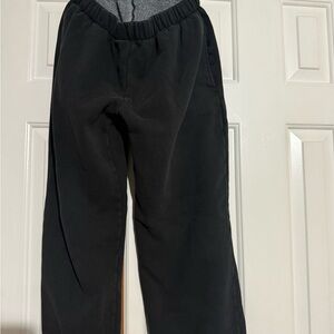 Black cuffed sweats